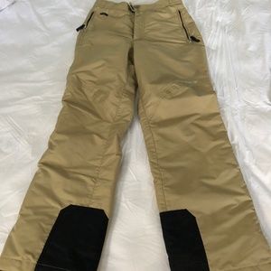 Spyder Tan Ski/Snowboarding Pant